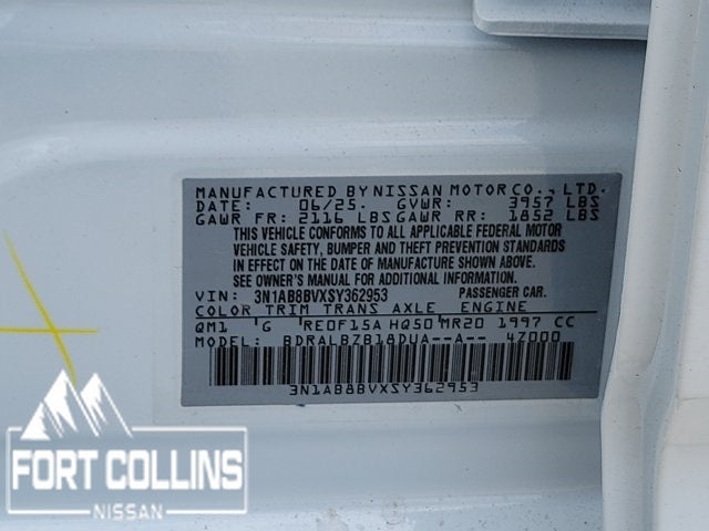 2025 Nissan Sentra S