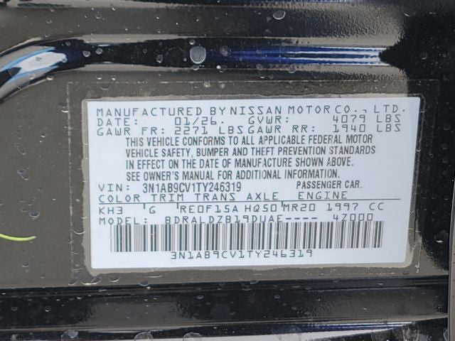 2026 Nissan Sentra SV