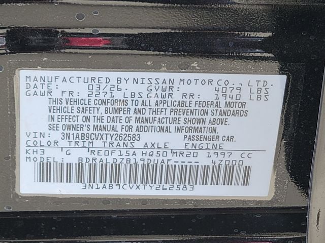 2026 Nissan Sentra SV