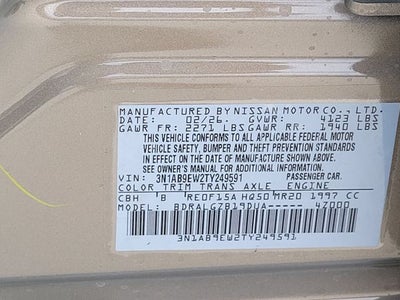 2026 Nissan Sentra SL