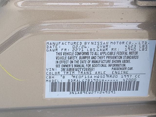 2026 Nissan Sentra SL