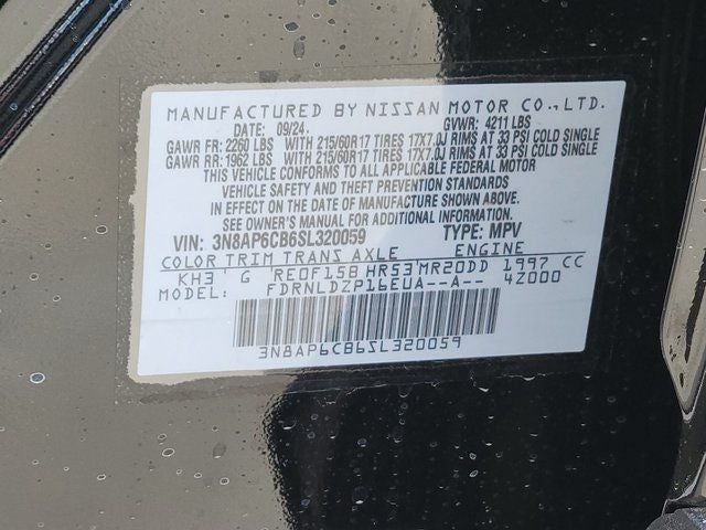 2025 Nissan Kicks SV