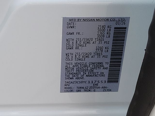 2026 Nissan Murano SL