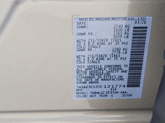 2026 Nissan Murano SL