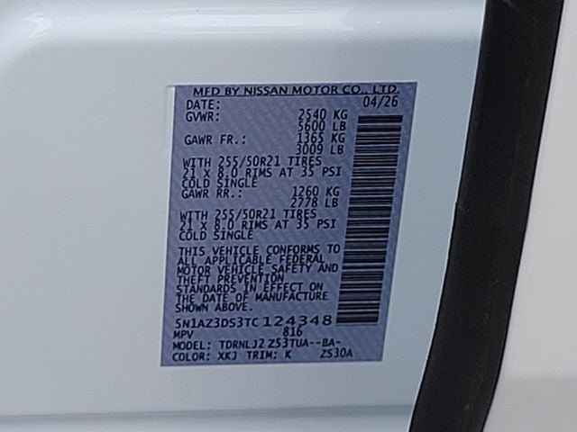 2026 Nissan Murano Platinum