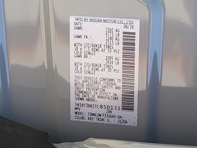 2026 Nissan Rogue SV