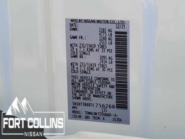 2026 Nissan Rogue Dark Armor