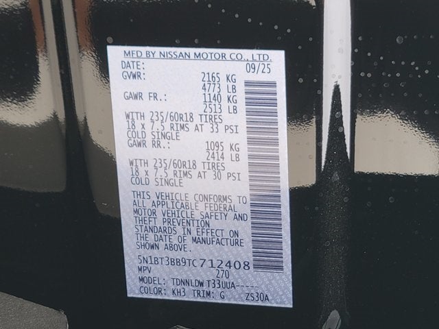 2026 Nissan Rogue SV