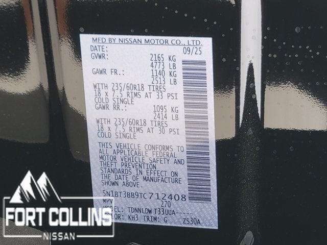 2026 Nissan Rogue SV