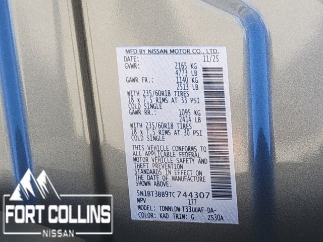 2026 Nissan Rogue SV