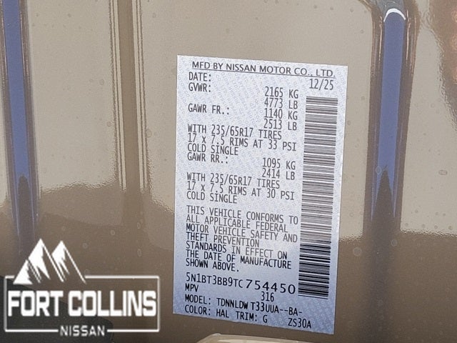 2026 Nissan Rogue Rock Creek