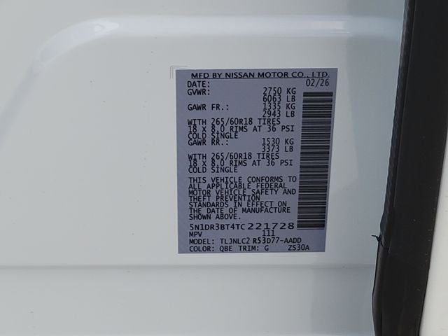 2026 Nissan Pathfinder Rock Creek