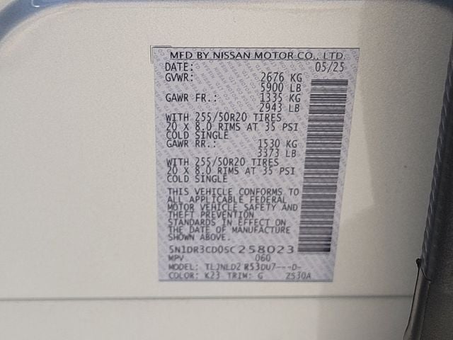 2025 Nissan Pathfinder SL - Photo 18