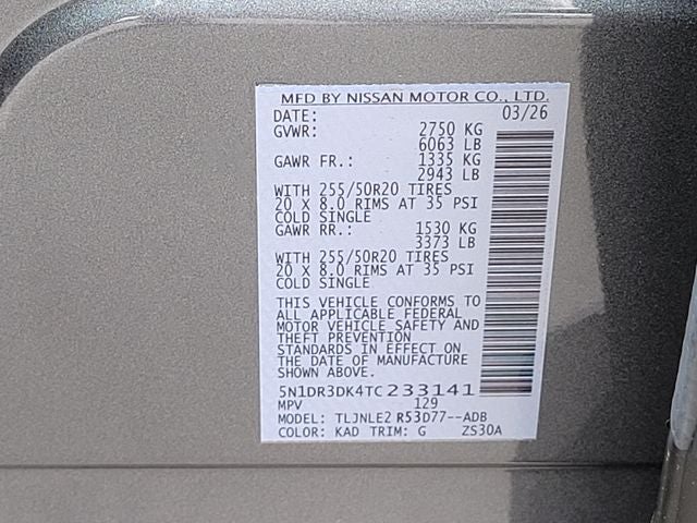 2026 Nissan Pathfinder Platinum - Photo 15