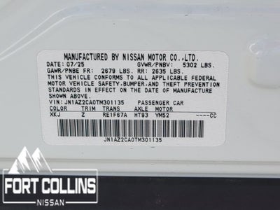 2026 Nissan Leaf SV+