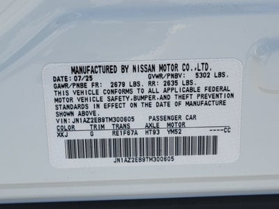 2026 Nissan Leaf PLATINUM EL