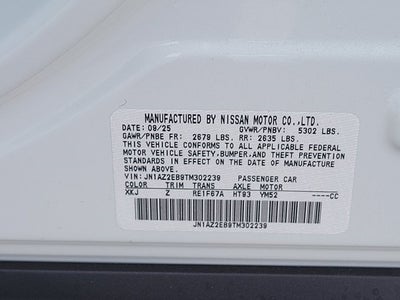 2026 Nissan Leaf PLATINUM+