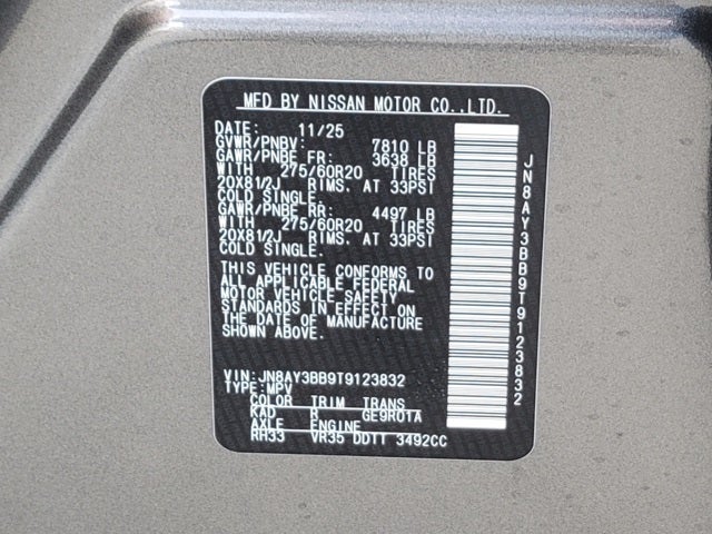 2026 Nissan Armada SL