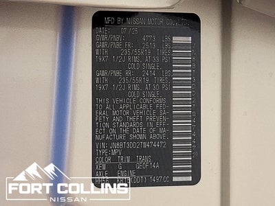 2026 Nissan Rogue Platinum