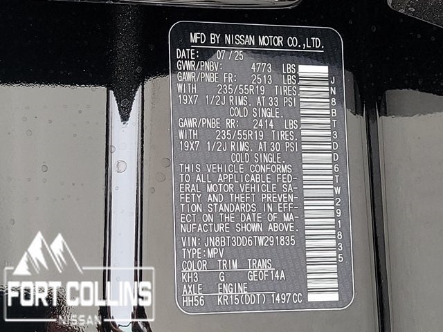 2026 Nissan Rogue Platinum