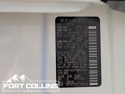 2026 Nissan Rogue Platinum