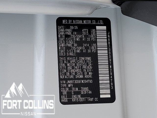 2026 Nissan Rogue Platinum