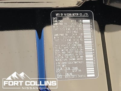 2026 Nissan Rogue Platinum