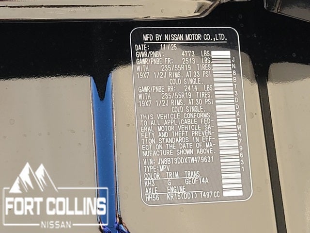 2026 Nissan Rogue Platinum