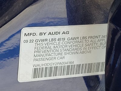 2023 Audi S3 2.0T Premium Plus quattro