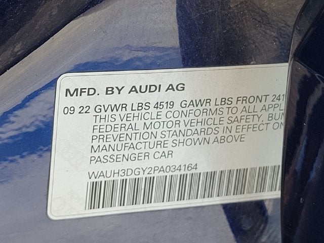 2023 Audi S3 2.0T Premium Plus quattro