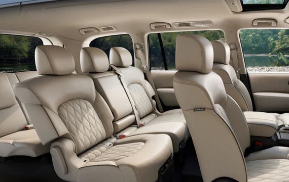 2023 Nissan Armada showing 8 seats | Fort Collins Nissan in Fort Collins CO
