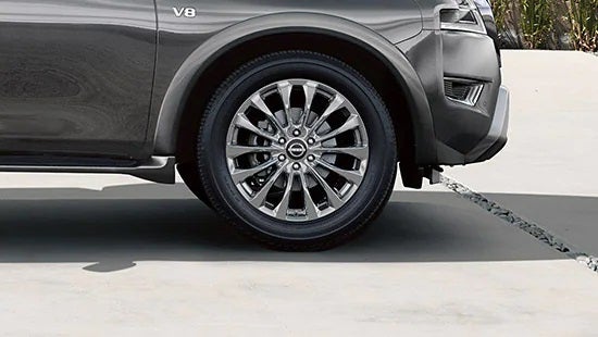 2023 Nissan Armada wheel and tire | Fort Collins Nissan in Fort Collins CO
