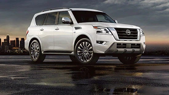 2023 Nissan Armada new 22-inch 14-spoke aluminum-alloy wheels. | Fort Collins Nissan in Fort Collins CO